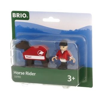 BRIO Häst och ryttare - 33793